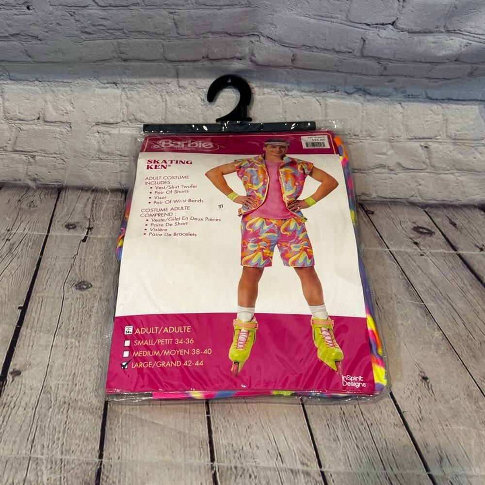 Barbie Skating Ken Men’s Halloween Costume